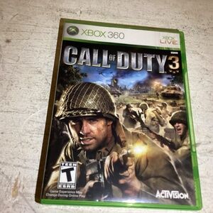 Call of duty 3 for Microsoft Xbox 360